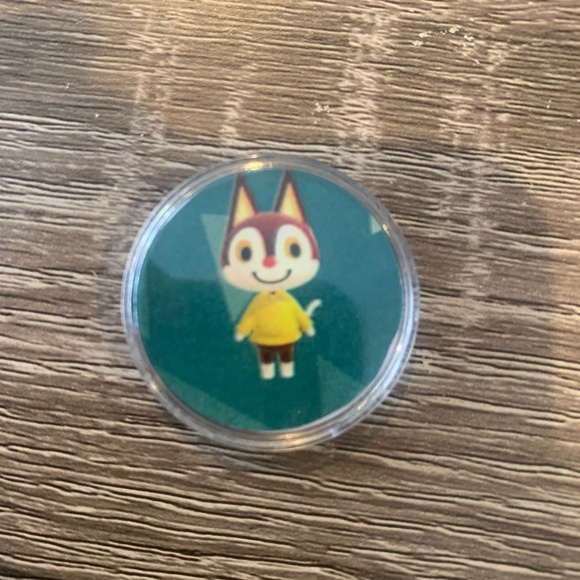 Rudy Amiibo Card Coin Animal Crossing New Horizons ACNH - Picture 1 of 2